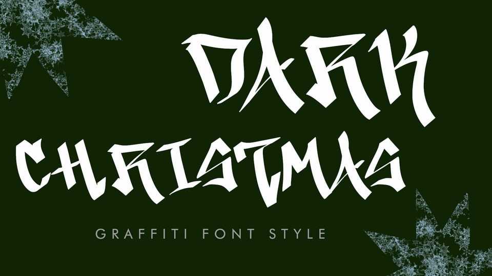 Dark Christmas Font › Fontesk