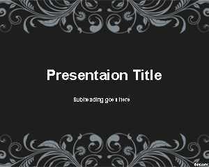 Dark Classic PowerPoint Template