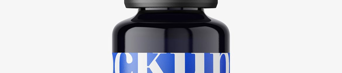 Dark dropper bottle mockup / 20ml Dark dropper bottle mockup / 20ml