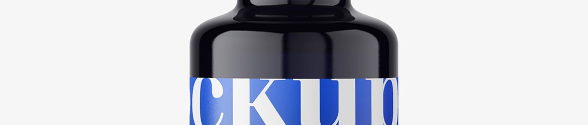 Dark dropper bottle mockup / 30ml Dark dropper bottle mockup / 30ml