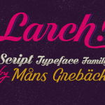 Dark Larch Font