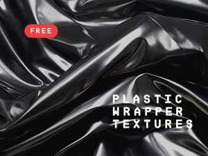 Dark Plastic Wrapper Textures