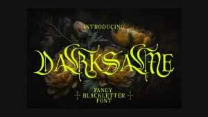 Dark Same Font › Fontesk