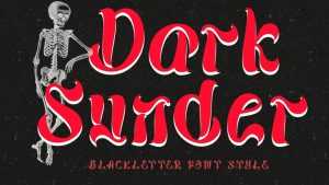 Dark Sunder Font › Fontesk