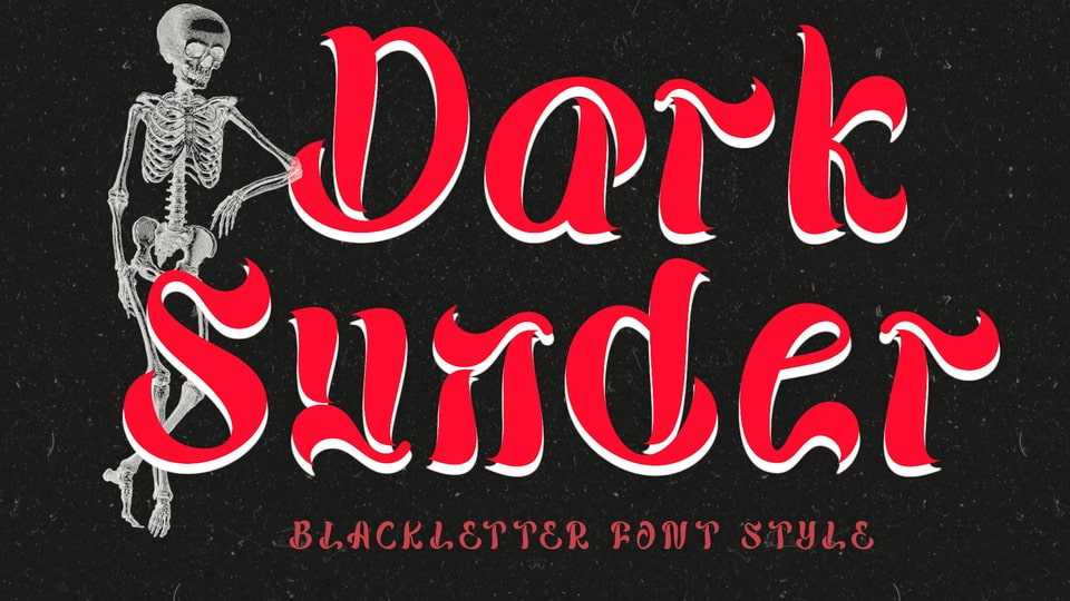 Dark Sunder Font › Fontesk