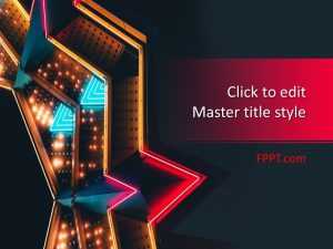 Dark Theme PowerPoint Template