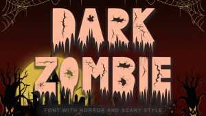 Dark Zombie Font › Fontesk