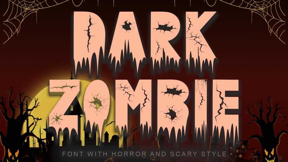 Dark Zombie Font › Fontesk