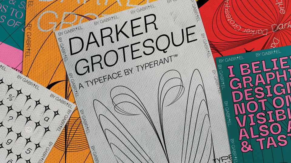 Darker Grotesque Font Family › Fontesk