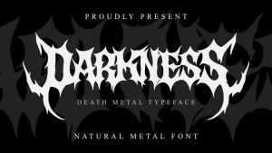 Darkness Font › Fontesk