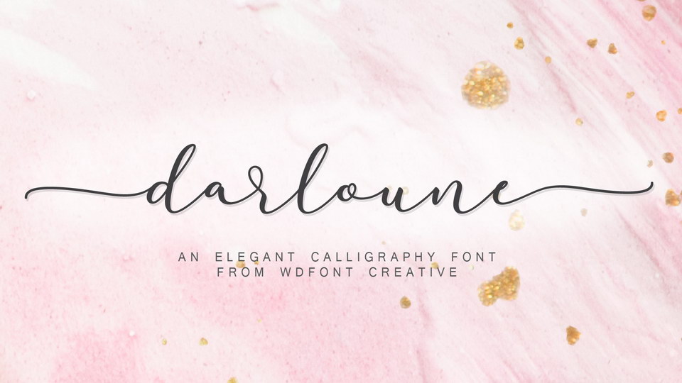 Darloune Script › Fontesk