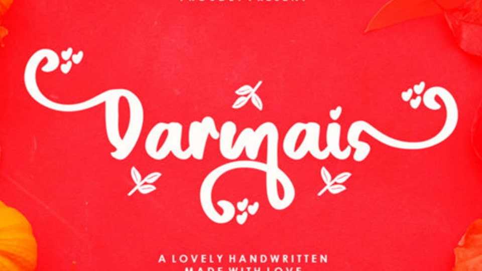 Darmais Script Font › Fontesk