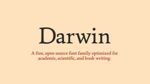 Darwin Font › Fontesk