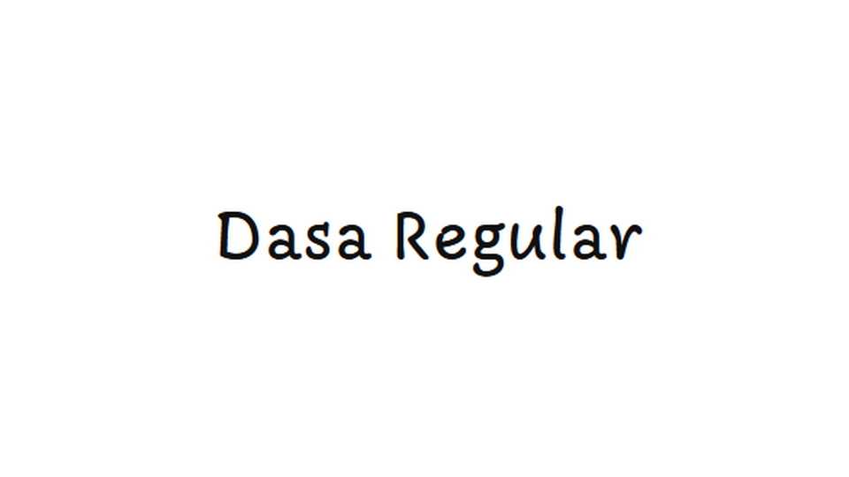 Dasa Font › Fontesk