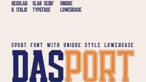 Dasport Font › Fontesk