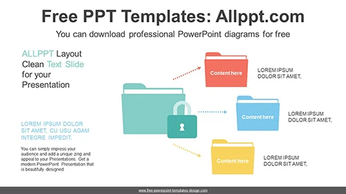 Data Security PowerPoint Diagram