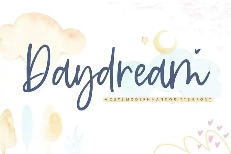 Daydream Modern Handwritten Font