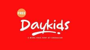 Daykids Font › Fontesk