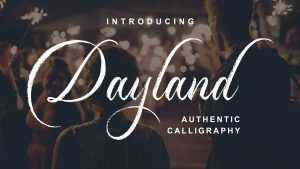 Dayland Script Font › Fontesk