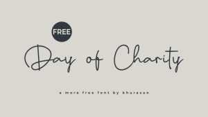Days of Charity Font › Fontesk