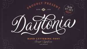 Daytonia Script › Fontesk
