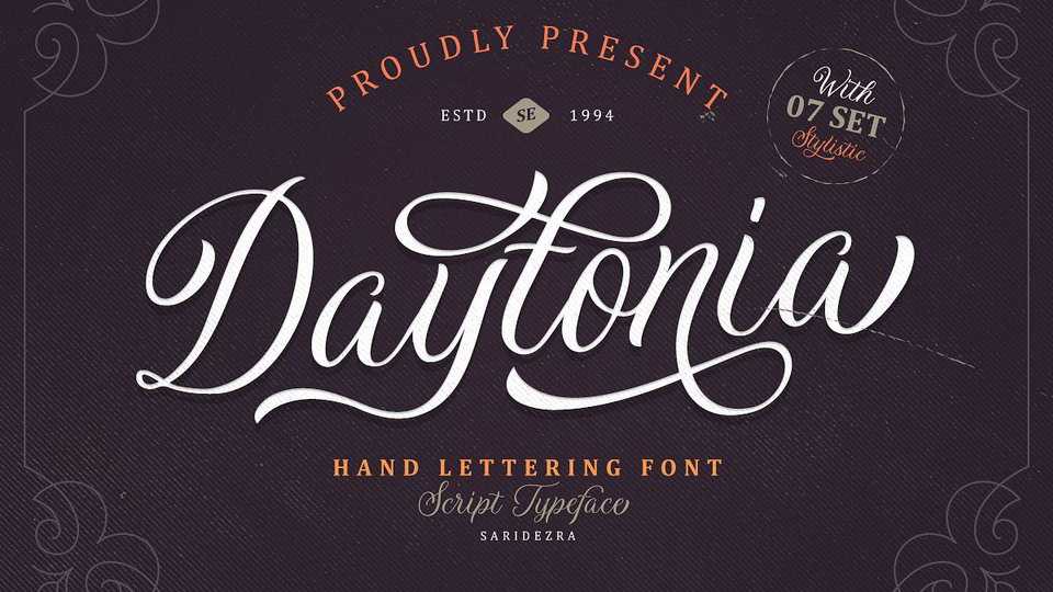 Daytonia Script › Fontesk