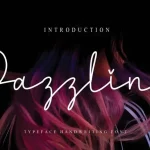 Dazzling Handwritten Font