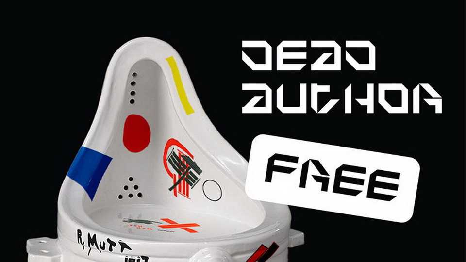 Dead Author Font › Fontesk