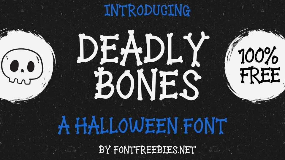 Deadly Bones Font › Fontesk