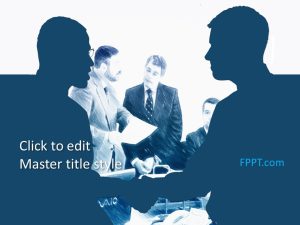 Deal Partnership PowerPoint Template