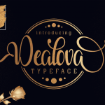 Dealova Script Font