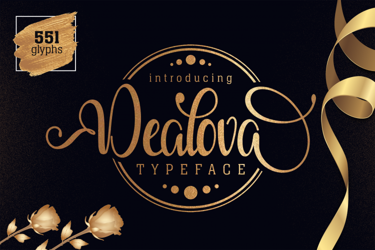 Dealova Script Font