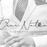 Dear Nathan Font › Fontesk