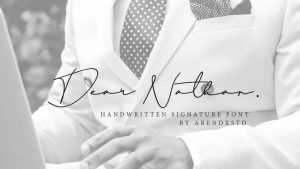 Dear Nathan Font › Fontesk