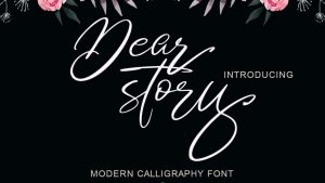 Dear Story Font › Fontesk