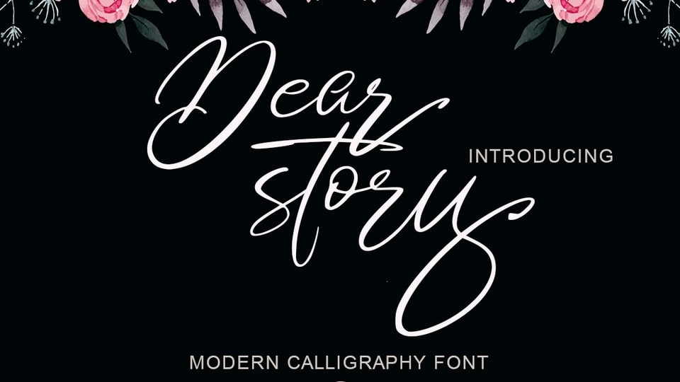 Dear Story Font › Fontesk