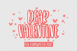 Dear Valentine Font