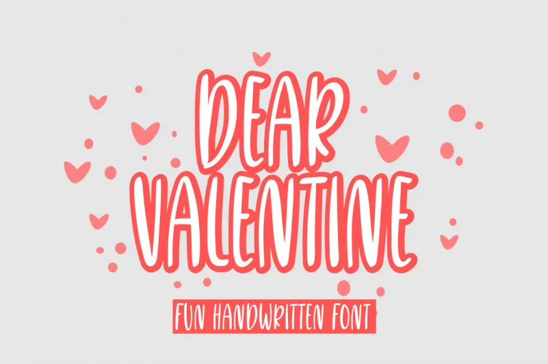 Dear Valentine Font