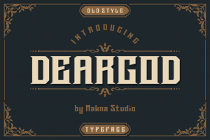 Deargod Font