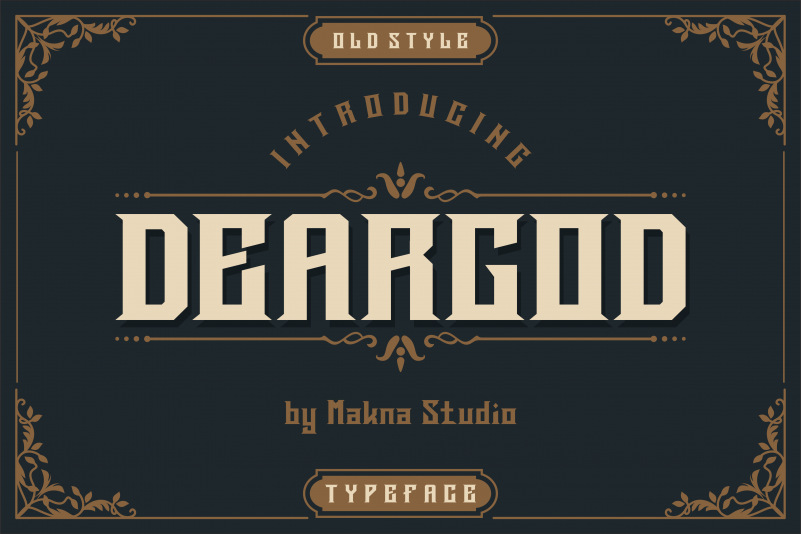Deargod Font