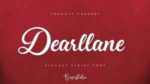 Dearllane Font › Fontesk