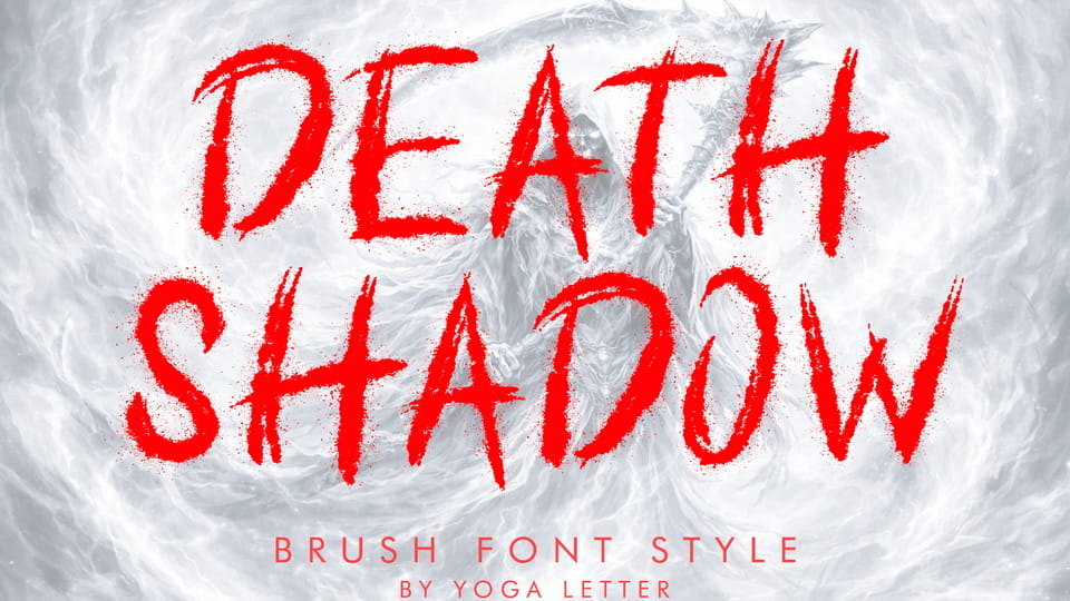 Death Shadow Font › Fontesk