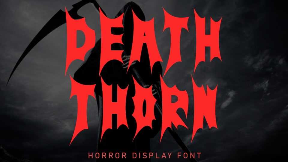 Death Thorn Font › Fontesk