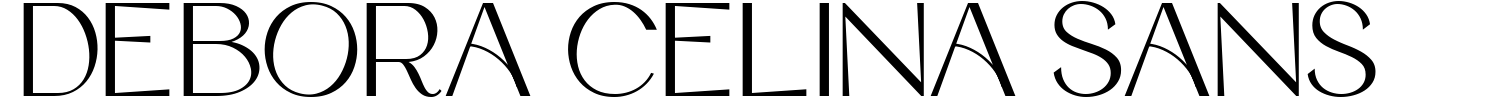 Debora Celina Sans Font