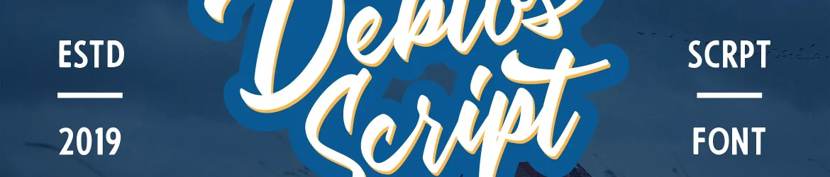 Debtos Script Font
