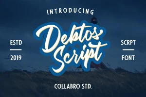 Debtos Script Font
