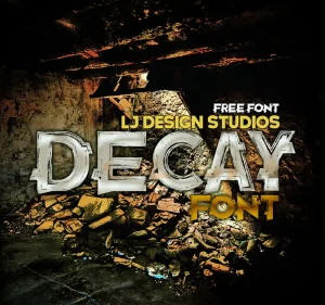 Decay Free Font