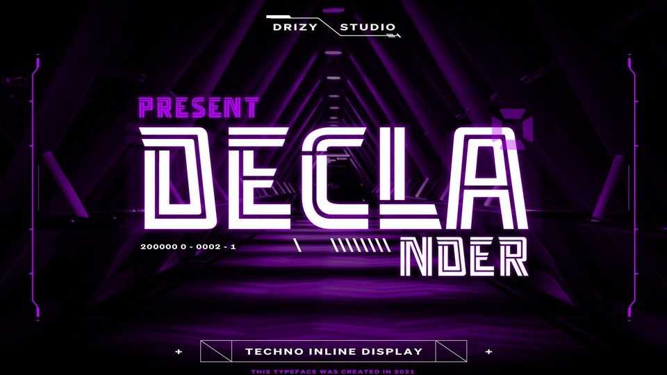 Declander Font › Fontesk