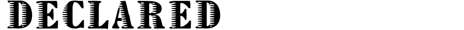 Declared Font