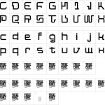 Decorative Aesthetic Font - Fonte Grátis Mapa de caracteres da fonte Decorative Aesthetic Font